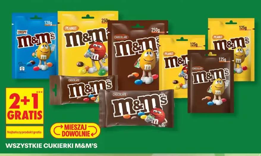 Cukierki M & M's Peanut +3 warianty