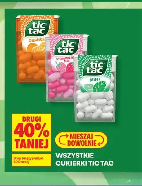 Cukierki Tic Tac Mint +2 warianty