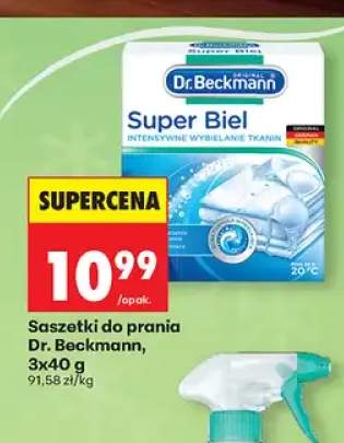 Saszetki do prania Dr. Beckmann Super Biel 3-pak