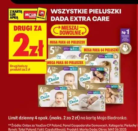 Pieluszki Dada Extra Care