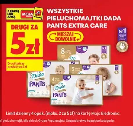 Pieluchomajtki Dada Pants Extra Care