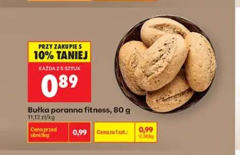 Bułka poranna fitness
