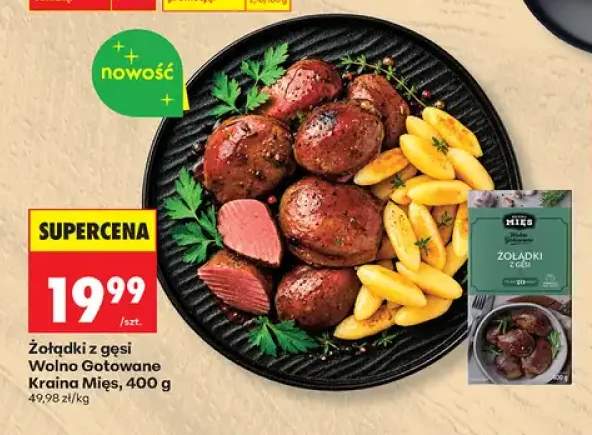 Żołądki z gęsi Wolno Gotowane Kraina Mięs