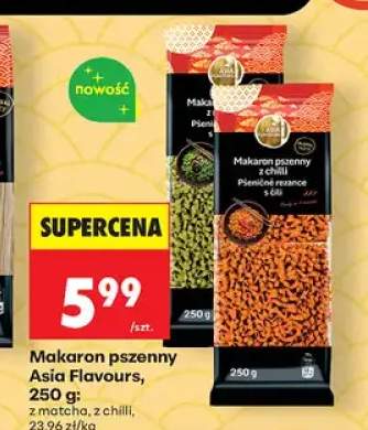 Makaron pszenny z matcha Asia Flavours +1 wariant