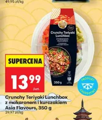 Crunchy Teriyaki Lunchbox z makaronem i kurczakiem Asia Flavours
