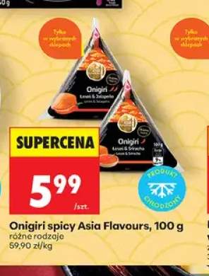 Onigiri spicy Łosoś & Jalapeño Asia Flavours +1 wariant