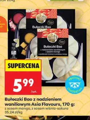 Bułeczki Bao z nadzieniem waniliowym i sosem mango Asia Flavours +1 wariant