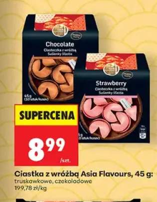 Ciastka z wróżbą czekoladowe Asia Flavours +1 wariant