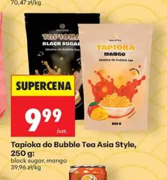 Tapioka do Bubble Tea black sugar Asia Style +1 wariant