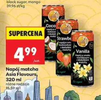 Napój matcha Coco Asia Flavours +2 warianty
