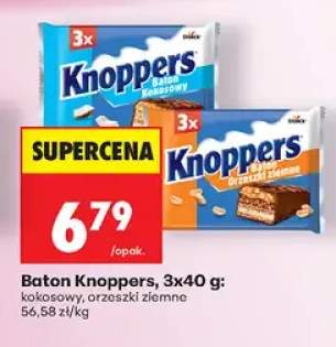Baton Knoppers kokosowy 3-pak +1 wariant