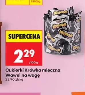 Cukierki Krówka mleczna Wawel na wagę
