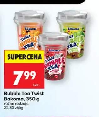 Napój Bubble Tea Twist Bakoma Mango