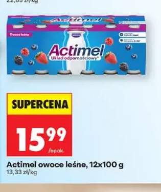 Napój jogurtowy Actimel owoce leśne 12-pak