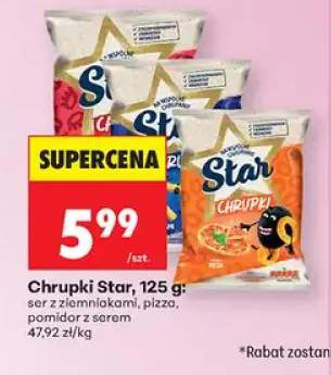 Chrupki Star ser z ziemniakami +2 warianty