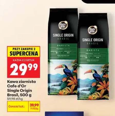 Kawa ziarnista Cafe d'Or Single Origin Brasil Barista