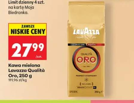 Kawa mielona Lavazza Qualità Oro