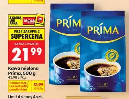 Kawa mielona Prima