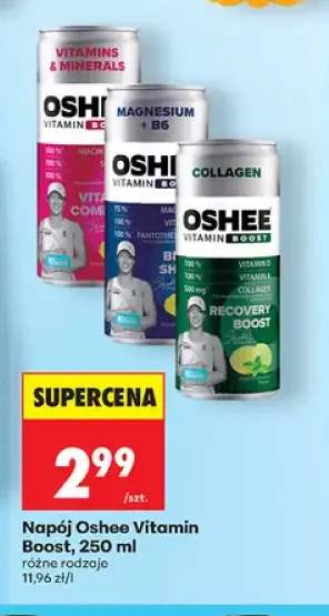 Napój Oshee Vitamin Boost Vitamins & Minerals