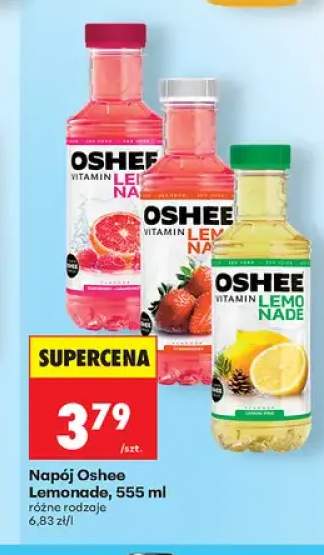 Napój Oshee Vitamin Lemonade Strawberry