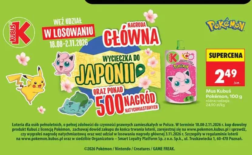 Mus Kubuś Pokémon