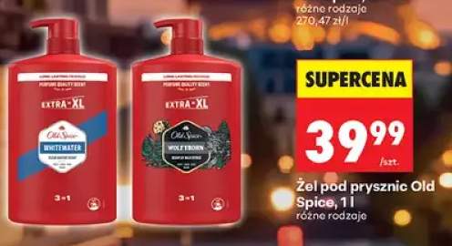 Żel pod prysznic Old Spice Whitewater +1 wariant