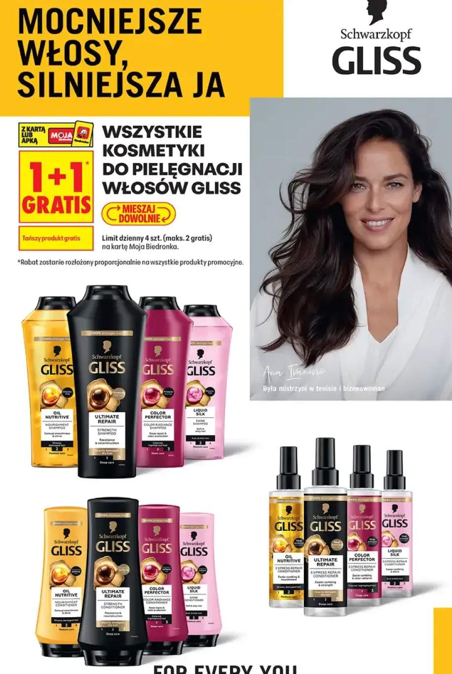 Szampon do włosów Gliss Oil Nutritive +12 wariantów