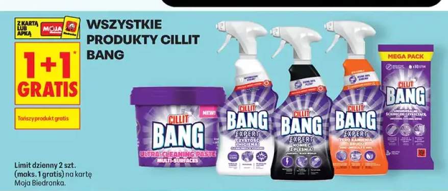 Ściereczki czyszczące Cillit Bang Uniwersalne Mega Pack