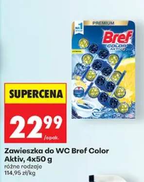 Zawieszka do WC Bref Color Aktiv 4-pak