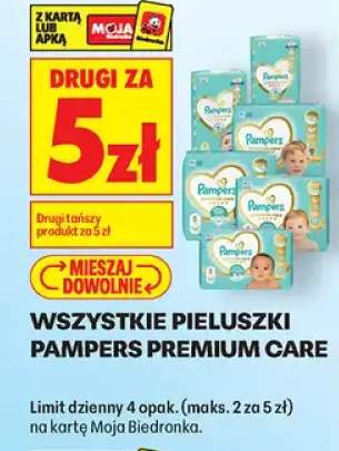 Pieluszki Pampers Premium Care