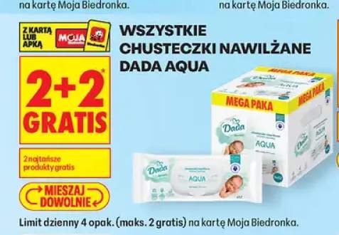 Chusteczki nawilżane Dada Aqua