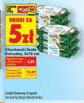 Chusteczki Dada Everyday 3-pak