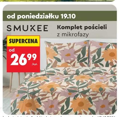 Komplet pościeli z mikrofazy Smukee
