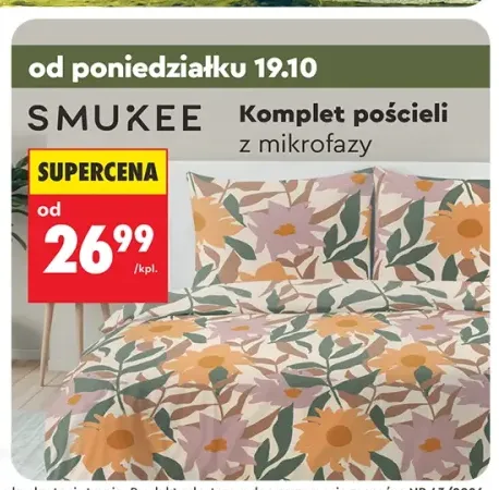 Komplet pościeli z mikrofazy Smukee