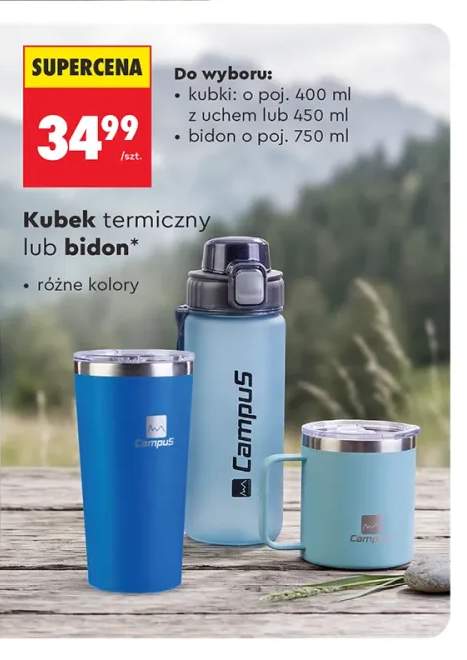 Kubek termiczny 450 ml Campus +2 warianty