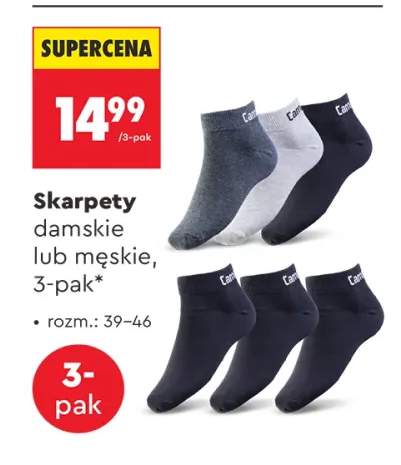 Skarpety damskie Campus 3-pak +1 wariant