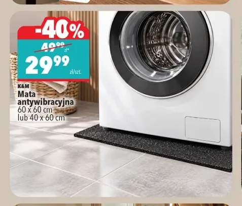 Mata antywibracyjna 60x60 cm K & M +1 wariant