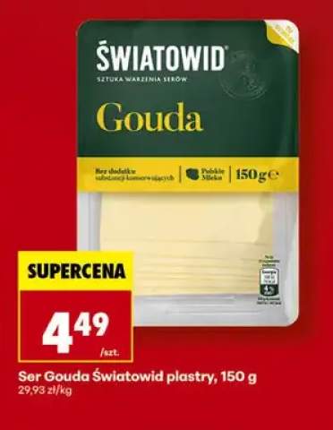 Ser gouda Światowid plastry