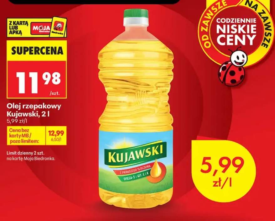 Olej rzepakowy Kujawski