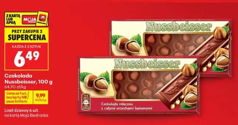 Czekolada Nussbeisser