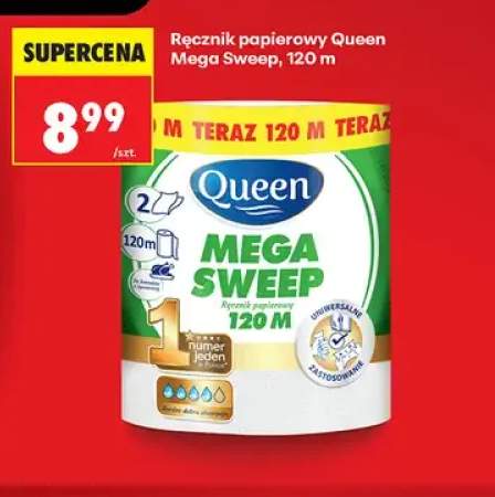 Ręcznik papierowy Queen Mega Sweep 120 m