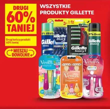 Żel do golenia Gillette Series +7 wariantów