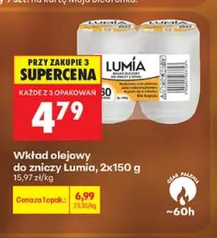 Wkład olejowy do zniczy Lumia 2-pak