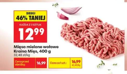 Mięso mielone wołowe Kraina Mięs