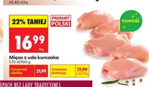 Mięso z uda kurczaka