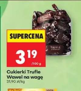 Cukierki Trufle na wagę Wawel
