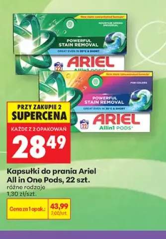 Kapsułki do prania Ariel All in One Pods