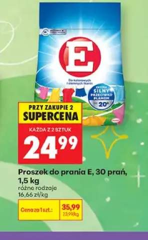 Proszek do prania E 30 prań