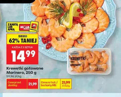 Krewetki gotowane Marinero