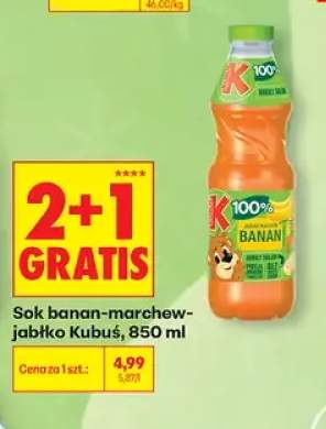 Sok banan-marchew-jabłko Kubuś
